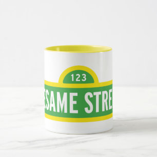 Sesame Street FULLT FÄRG LOGOTYP Mugg