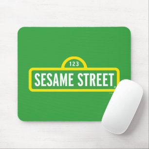 Sesame Street   FULLT FÄRG LOGOTYP Musmatta
