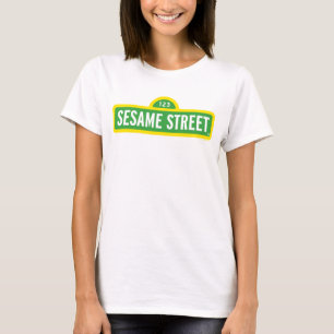 Sesame Street   FULLT FÄRG LOGOTYP T Shirt