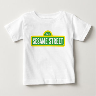 Sesame Street   FULLT FÄRG LOGOTYP T Shirt