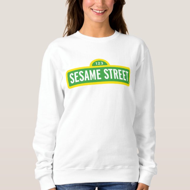 Sesame Street | FULLT FÄRG LOGOTYP T Shirt (Framsida)