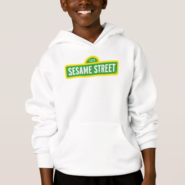 Sesame Street | FULLT FÄRG LOGOTYP T Shirt (Framsida)