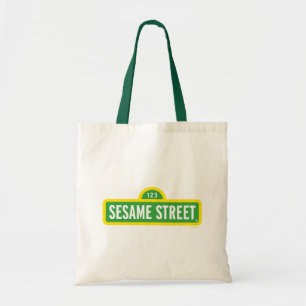 Sesame Street FULLT FÄRG LOGOTYP Tygkasse