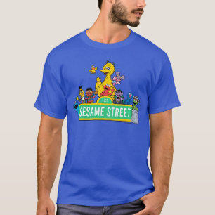 Sesame Street Fullt Färg med pärlor T Shirt