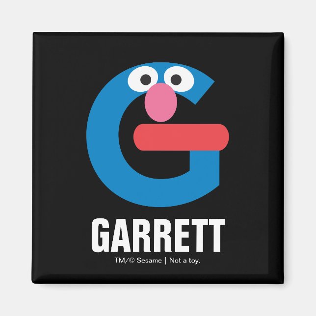 Sesame Street | G är för Grover Magnet (Framsidan)