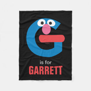 Sesame Street   G är till för Grover Fleecefilt