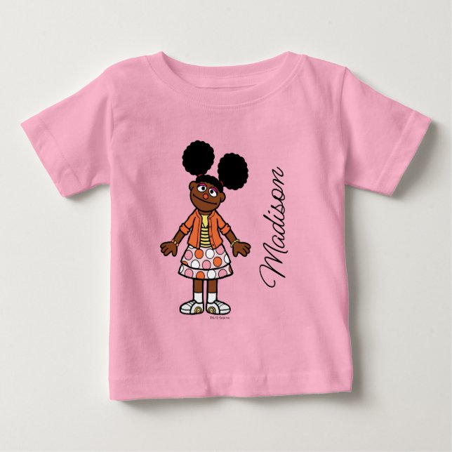 Sesame Street | Gabrielle Lägg till ditt namn T Shirt (Framsida)