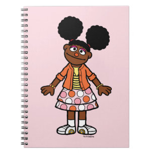 Sesame Street   Gabrielle Porträtt Anteckningsbok
