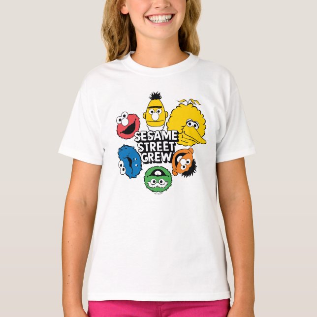 Sesame Street-gänget T Shirt (Framsida)