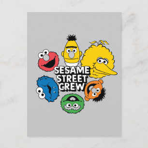 Sesame Street-gänget Vykort