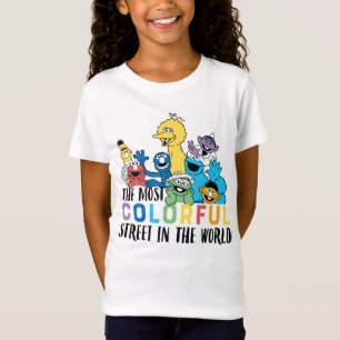 Sesame Street   Gatan med mest färg T Shirt