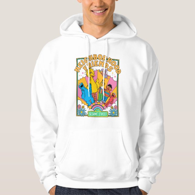 Sesame Street | Grannskapsvänner Hoodie (Framsida)