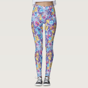Sesame Street   Groovy Dance Mönster Leggings