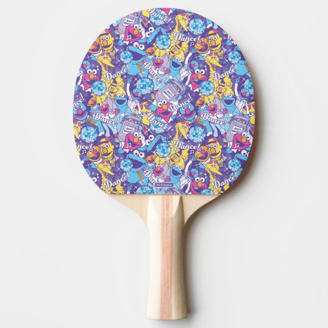 Sesame Street| Groovy Dance Mönster Pingisracket (Framsidan)