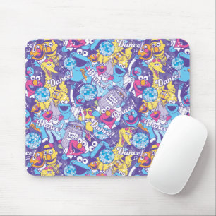 Sesame Street Groovy dansmönster Musmatta