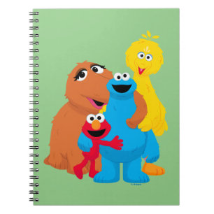 Sesame Street   Group Hug Anteckningsbok