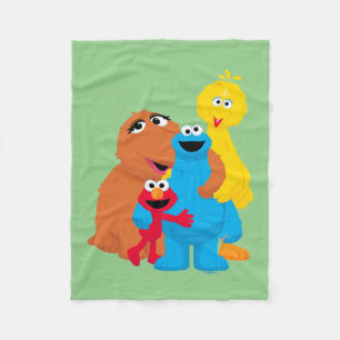 Sesame Street   Group Hug Fleecefilt
