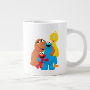 Sesame Street Group Hug Jumbo Mugg