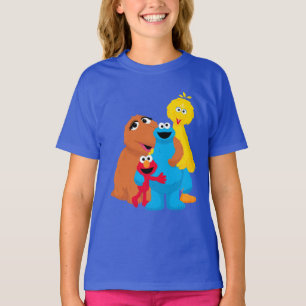 Sesame Street   Group Hug T Shirt