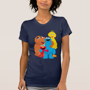 Sesame Street   Group Hug T Shirt
