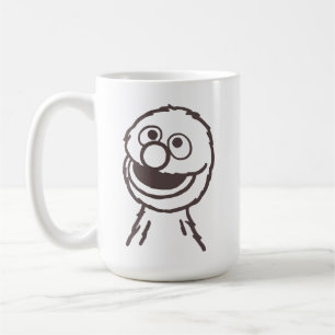 Sesame Street Grover Bright Kaffemugg