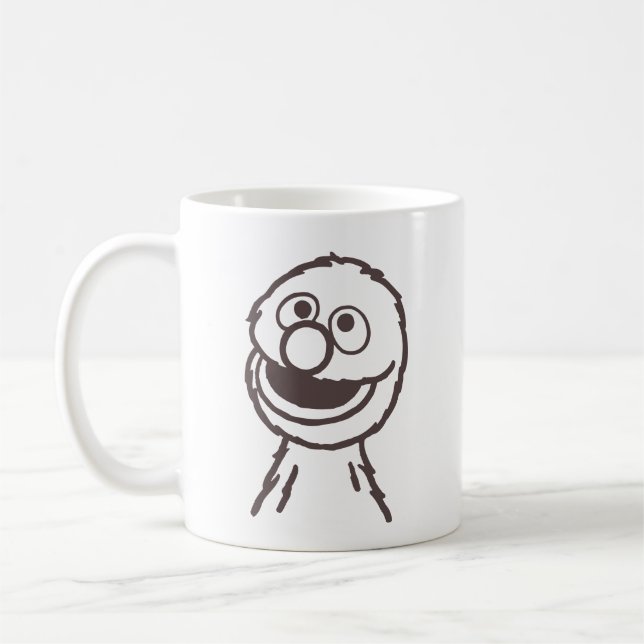 Sesame Street | Grover Bright Kaffemugg (Vänster)