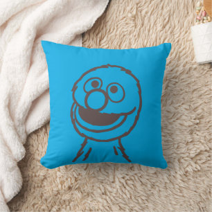 Sesame Street Grover Bright Kudde