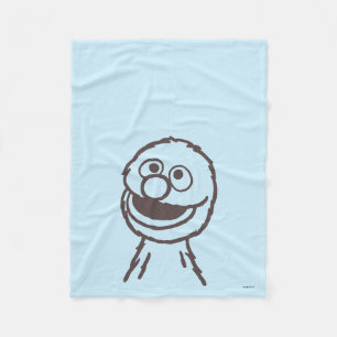 Sesame Street Grover Fleecefilt
