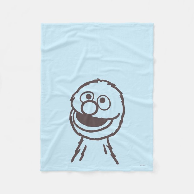 Sesame Street | Grover Fleecefilt (Framsidan)