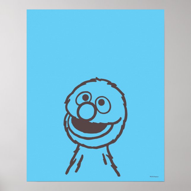 Sesame Street | Grover Poster (Framsidan)