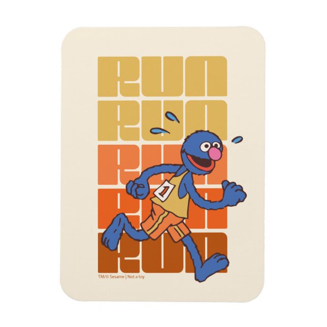 Sesame Street | Grover Springa Magnet (Vertikal)