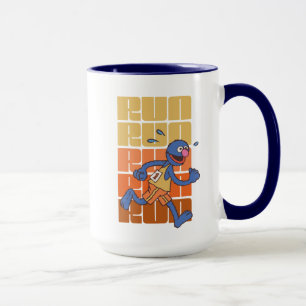 Sesame Street Grover Springa Mugg