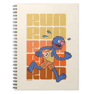 Sesame Street Grover springer Anteckningsbok