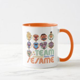 Sesame Street Gruppens namn sedan 1969 Mugg