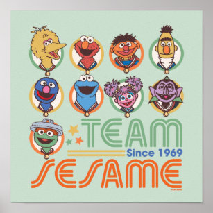 Sesame Street   Gruppens namn sedan 1969 Poster