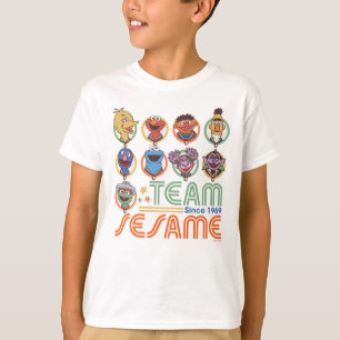 Sesame Street   Gruppens namn sedan 1969 T Shirt