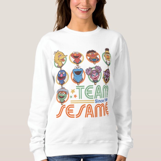 Sesame Street | Gruppens namn sedan 1969 T Shirt (Framsida)