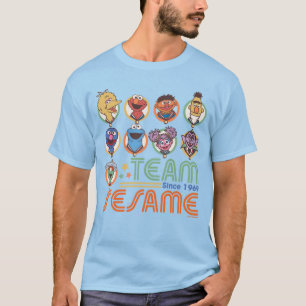 Sesame Street   Gruppens namn sedan 1969 T Shirt