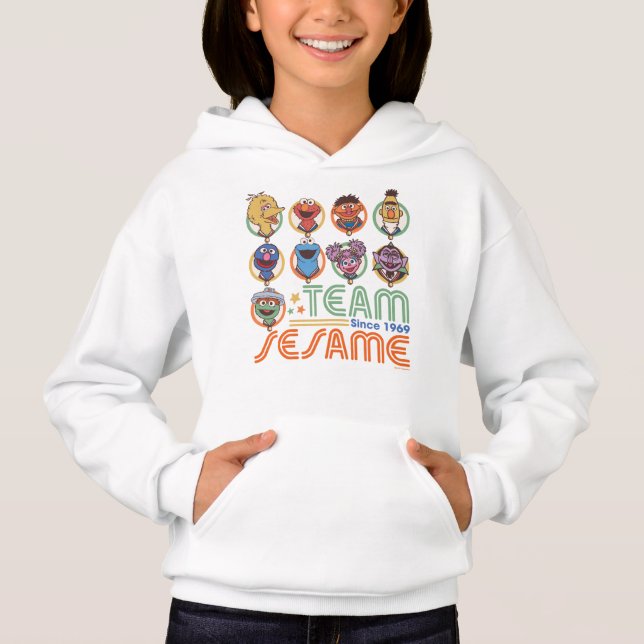 Sesame Street | Gruppens namn sedan 1969 T Shirt (Framsida)