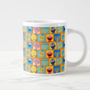 Sesame Street Hanukkah Mönster Jumbo Mugg
