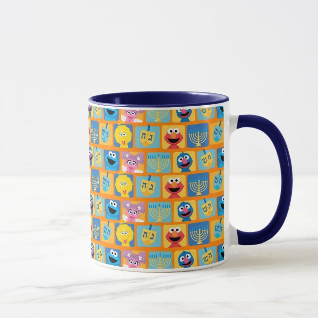 Sesame Street Hanukkah Mönster Mugg (Höger)