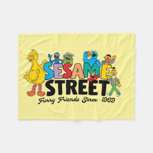 Sesame Street   Hårigets vänner sedan 1969 Fleecefilt