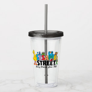Sesame Street Hårigets vänner sedan 1969 Take Away Mugg