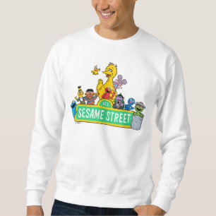 Sesame Street Hela gatunumnet runt Lång Ärmad Tröja