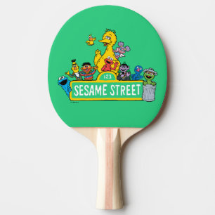 Sesame Street Hela gatunumnet runt Pingisracket