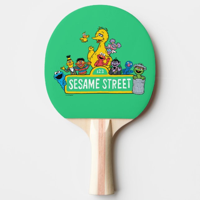 Sesame Street | Hela gatunumnet runt Pingisracket (Framsidan)