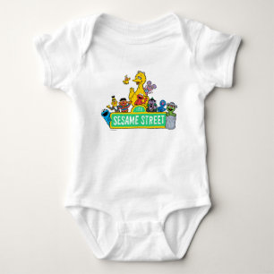 Sesame Street Hela gatunumnet runt T Shirt