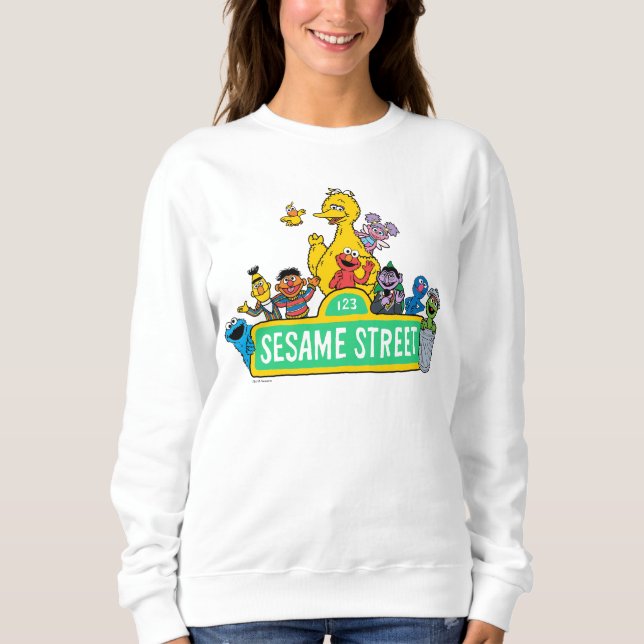 Sesame Street | Hela gatunumnet runt T Shirt (Framsida)