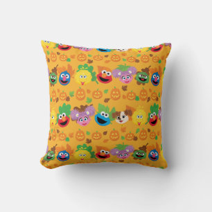 Sesame Street Höst löv Mönster Kudde