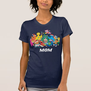 Sesame Street Jul med hela Gang T Shirt